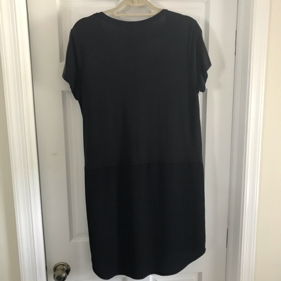 Dolan Anthropologie black Loren tunic dress M - Picture 7 of 9